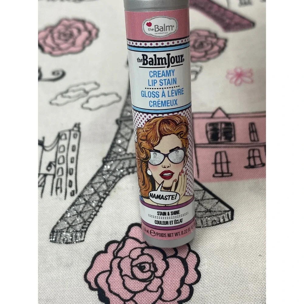 theBalm BalmJour Creamy Lip Stain Namaste Pink Gloss Stain 0.22oz NO BOX